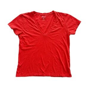Madewell V-Neck Tee size Small